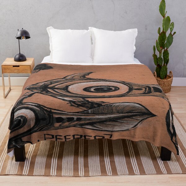 Item preview, 021 Peeper Robot Fish - Bulging Eye Abstract designed and sold by FrenkyTank.