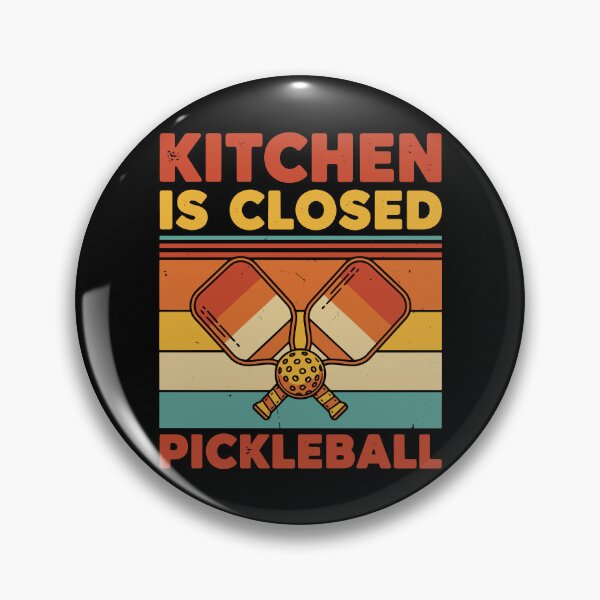 Item preview, Pickleball Kitchen Is Closed Funny Player designed and sold by LuminOrb.