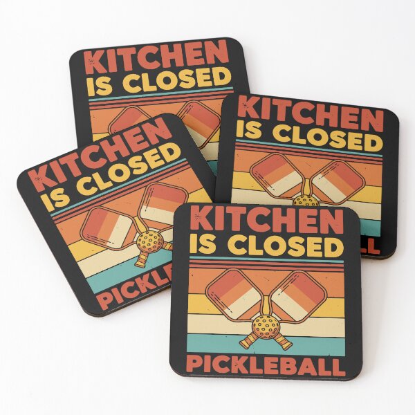 Item preview, Pickleball Kitchen Is Closed Funny Player designed and sold by LuminOrb.