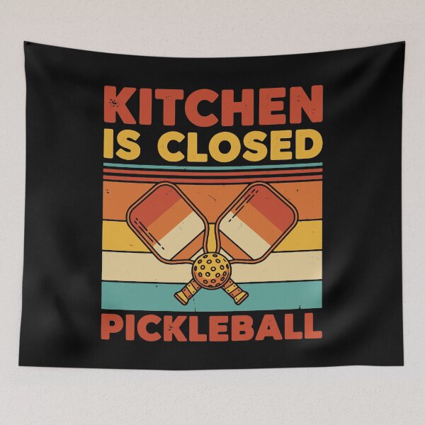Item preview, Pickleball Kitchen Is Closed Funny Player designed and sold by LuminOrb.