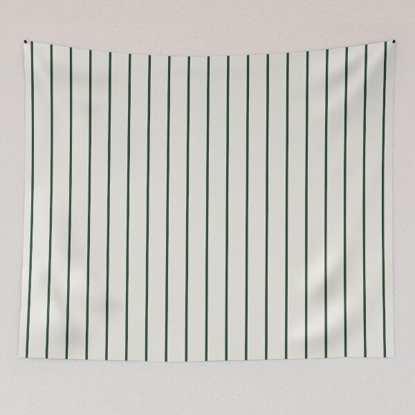 Item preview, Cream And Green Pinstripe Pattern designed and sold by pattern-archive.