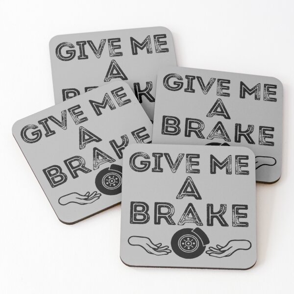 Item preview, Give Me A Brake (Break) Silly Pun Joke  designed and sold by CamilasPrints.