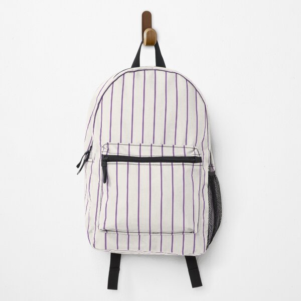 Item preview, Cream And Purple Pinstripe Pattern designed and sold by pattern-archive.