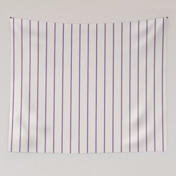 Item preview, Cream And Purple Pinstripe Pattern designed and sold by pattern-archive.