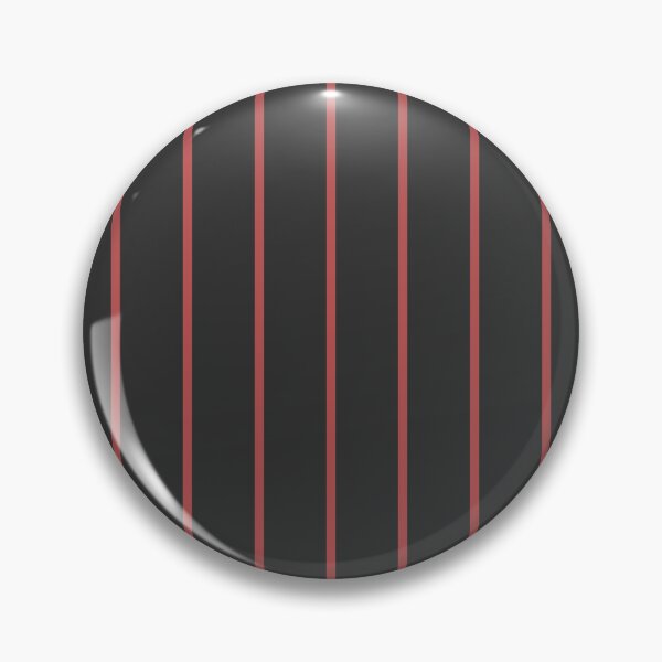 Item preview, Charcoal And Red Pinstripe Pattern designed and sold by pattern-archive.