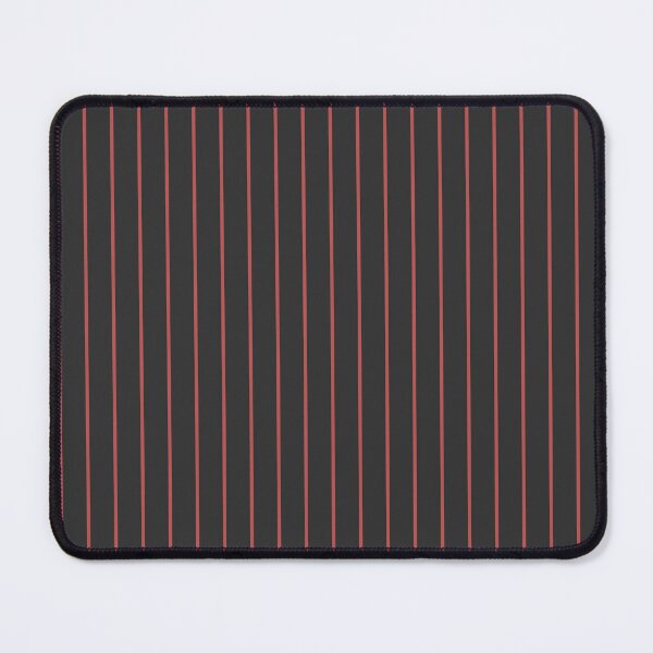 Item preview, Charcoal And Red Pinstripe Pattern designed and sold by pattern-archive.