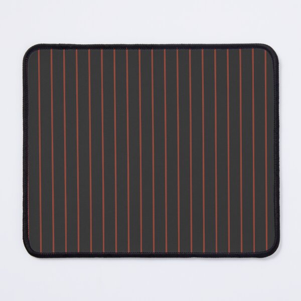 Item preview, Charcoal And Rust Pinstripe Pattern designed and sold by pattern-archive.