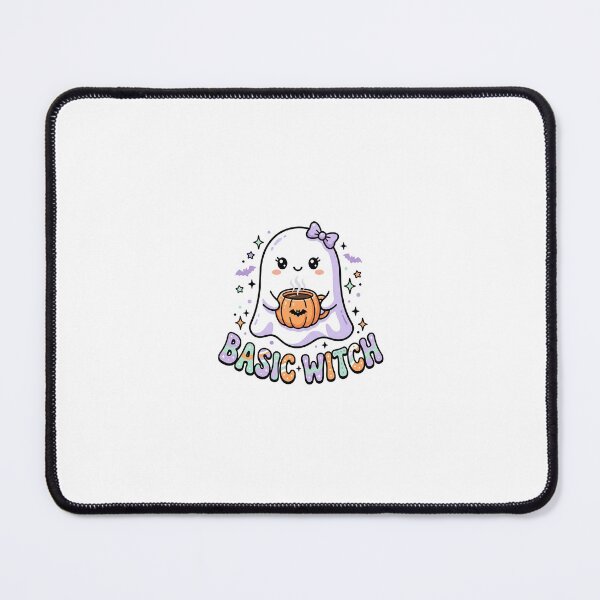 Item preview, Pastel Goth "Basic Witch" Kawaii Ghost Sticker designed and sold by fashion by sej.