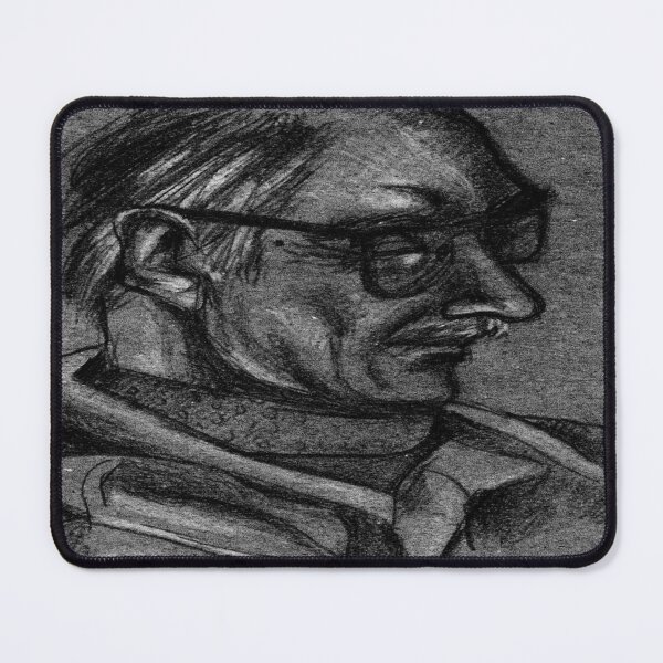 Item preview, 031 Old Man Portrait Pencil Sketch designed and sold by FrenkyTank.