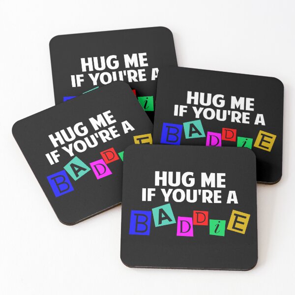 Item preview, Hug Me If You're A Baddie Funny Gag Men Women  designed and sold by Colorfulman.