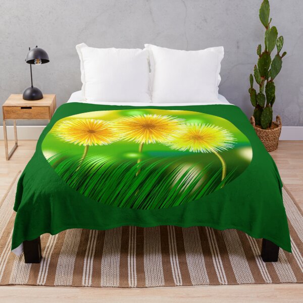 Item preview, Vibrant Yellow Dandelions designed and sold by Andrew Hitchen.