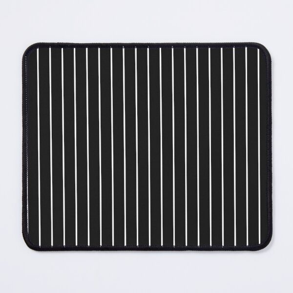 Item preview, Black And White Pinstripe Pattern designed and sold by pattern-archive.