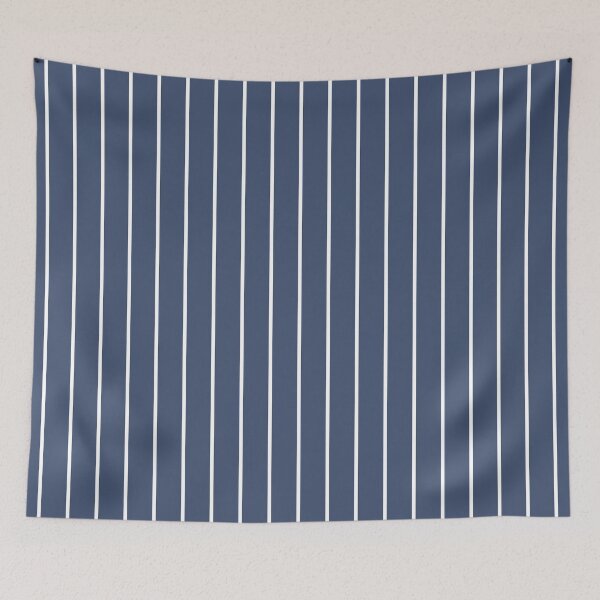 Item preview, Blue And White Pinstripe Pattern designed and sold by pattern-archive.