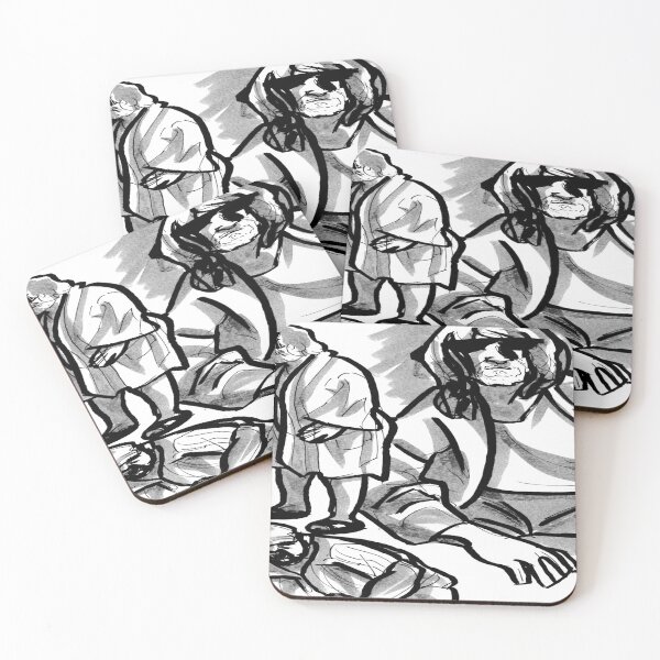 Item preview, 036 Bearded Men Pose Sketch designed and sold by FrenkyTank.