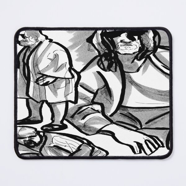 Item preview, 036 Bearded Men Pose Sketch designed and sold by FrenkyTank.
