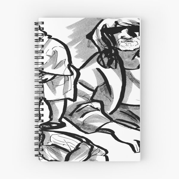 Item preview, 036 Bearded Men Pose Sketch designed and sold by FrenkyTank.