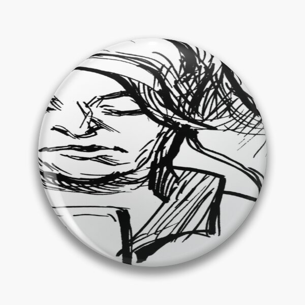 Item preview, 037 Woman Staring Phone Sketch designed and sold by FrenkyTank.