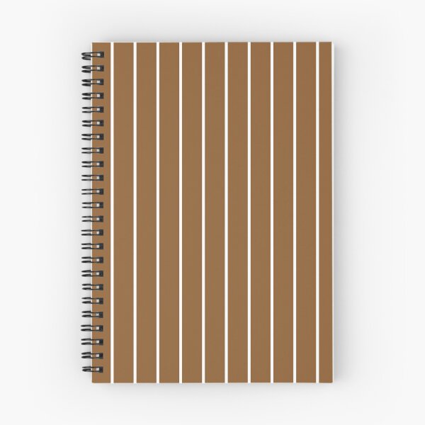 Aperçu de l'œuvre Motif à fines rayures bronze et blanc créée et vendue par pattern-archive.