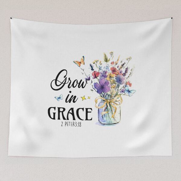 Item preview, Grow in Grace - 2 Peter 3:18 designed and sold by simplydesignart.