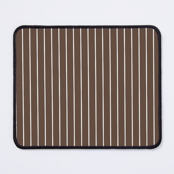 Item preview, Brown And White Pinstripe Pattern designed and sold by pattern-archive.