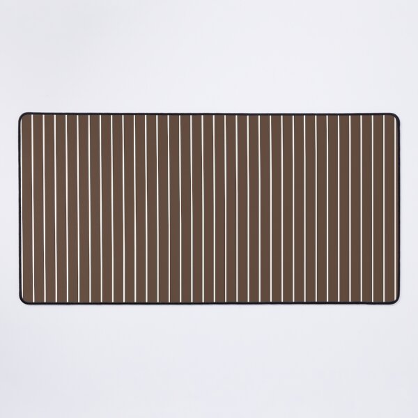 Item preview, Brown And White Pinstripe Pattern designed and sold by pattern-archive.