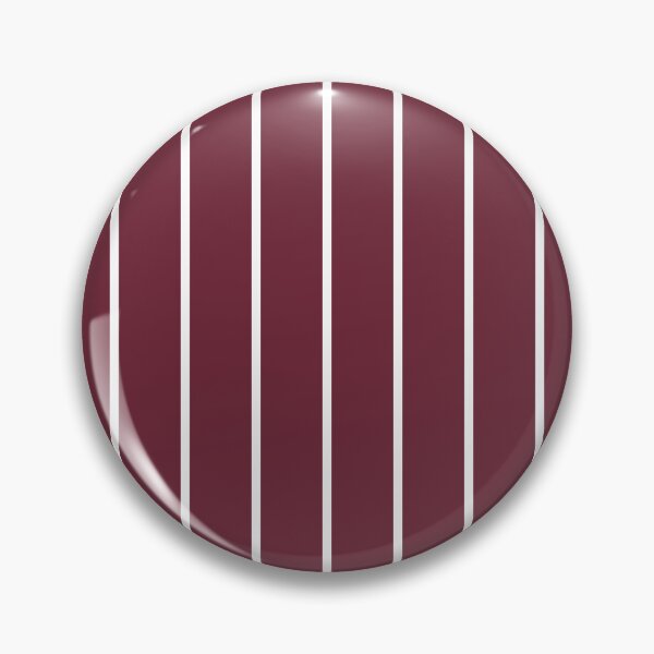 Item preview, Burgundy And White Pinstripe Pattern designed and sold by pattern-archive.