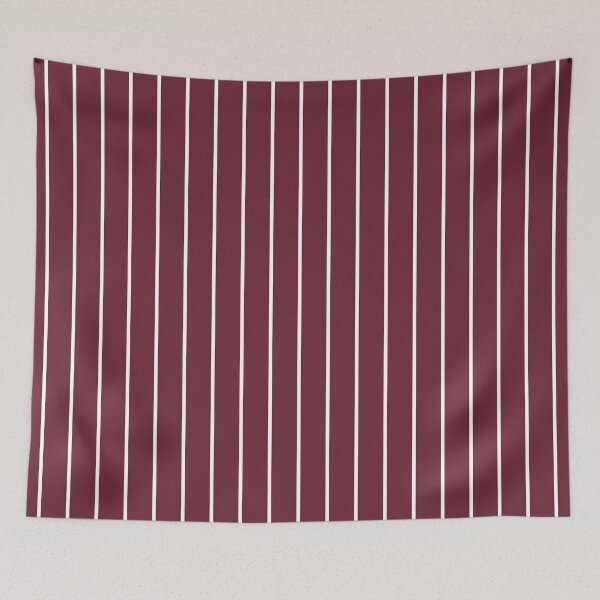 Item preview, Burgundy And White Pinstripe Pattern designed and sold by pattern-archive.