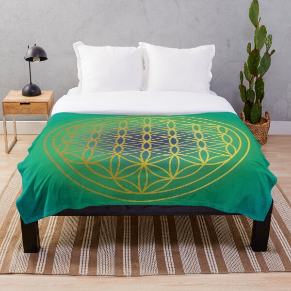 Item preview, Golden Flower of Life – Sacred Geometry & Spiritual Energy designed and sold by Herami.