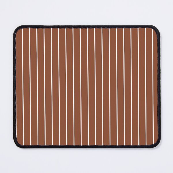 Item preview, Copper And White Pinstripe Pattern designed and sold by pattern-archive.