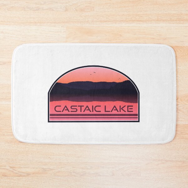Item preview, Castaic Lake California Red Sunrise designed and sold by Esskay Designs.