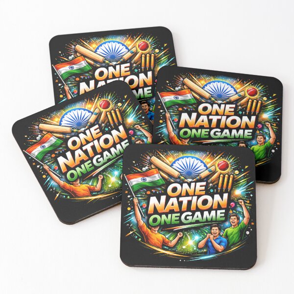 Item preview, One Nation One Game – Indian Cricket Pride | Patriotic Gen Z Sports Graphic Tee designed and sold by warlistop.