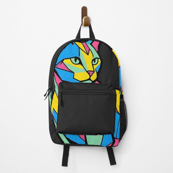 Item preview, Colorful Geometric Low Poly Pop Art Cat Illustration designed and sold by WalterAdd.