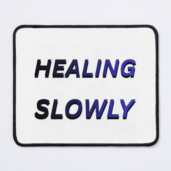 Item preview, Healing Slowly Self Love Quote Minimal Aesthetic Design designed and sold by PrataeAesthetics.