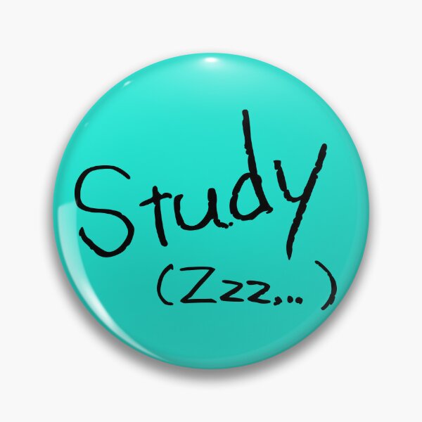 Item preview, Study (Zzz…) – Minimal Lazy Humor Design designed and sold by TexSta.