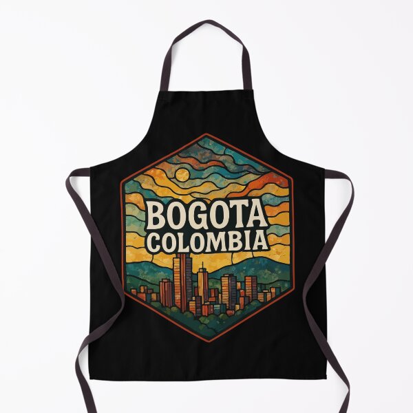 Item preview, Bogotá Colombia Stained Glass Art Travel designed and sold by TomFrontierArt.