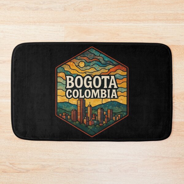 Item preview, Bogotá Colombia Stained Glass Art Travel designed and sold by TomFrontierArt.
