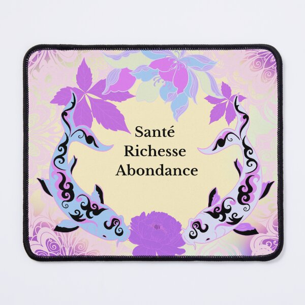 Item preview, Health · Wealth · Abundance – Koi Carp & Pastel Mandala designed and sold by Herami.