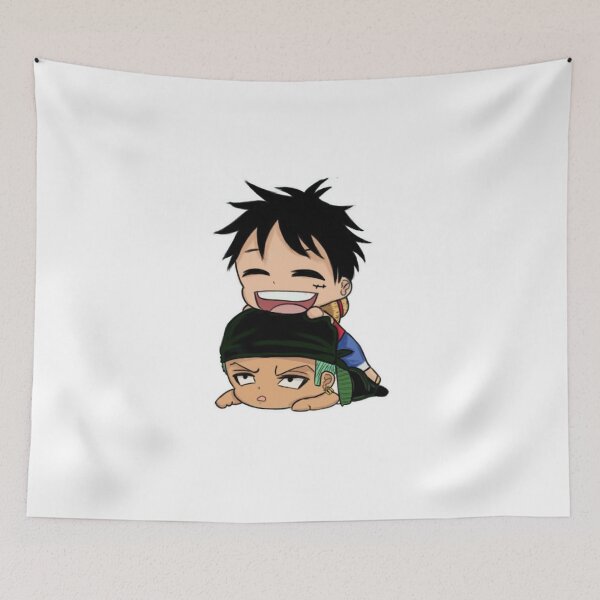 Item preview, Funny Luffy Riding Zoro Meme designed and sold by Snowdog-Art.
