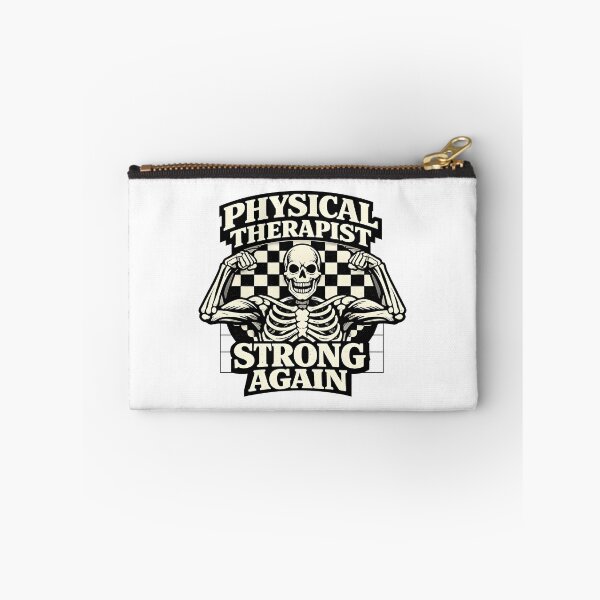 Item preview, Physical Therapist Strong Again Skeleton Rehab Motivation Physiotherapy PT Gift designed and sold by ClinicalHubs.