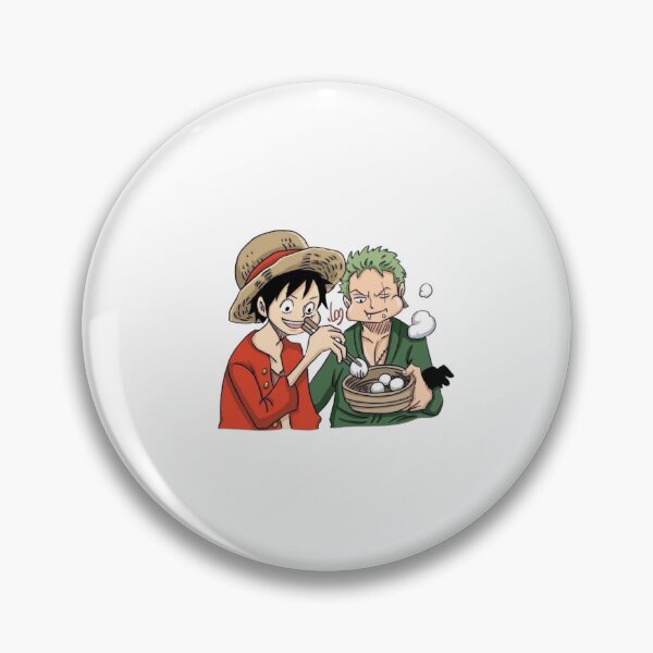 Item preview, Luffy Zoro Eating Ramen Cute Anime designed and sold by Snowdog-Art.