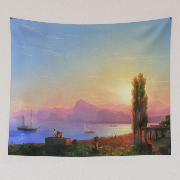 Item preview, Puesta de sol en el mar designed and sold by SharonTheFirst.