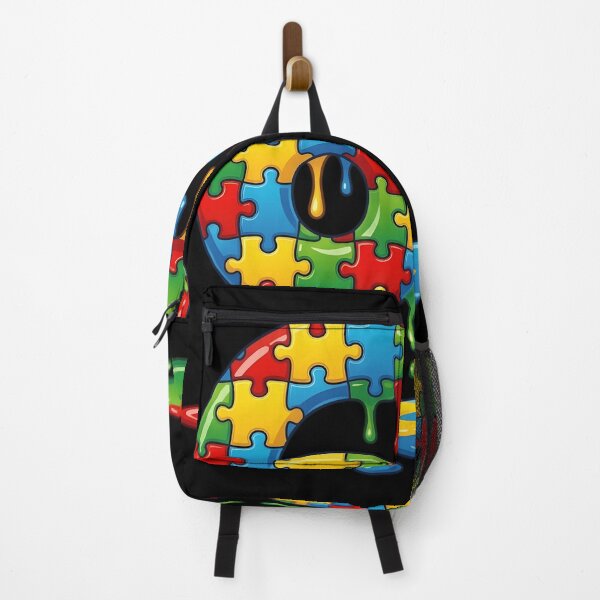 Item preview, 67 Number Melting Puzzle - Autism Awareness Graphic Art designed and sold by haitrieuic96.