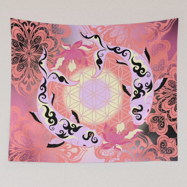 Item preview, Sacred Koi Dance – Balance and Inner Harmony designed and sold by Herami.