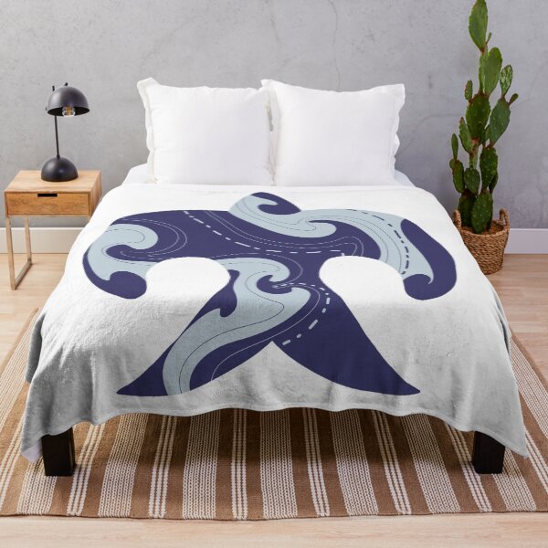 Item preview, Stylized Swallow Bird in Flowing Ornament Pattern designed and sold by aikdreams.