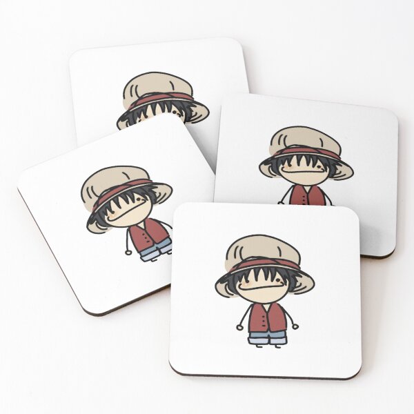 Item preview, Minimal Luffy Cute Chibi Art designed and sold by Snowdog-Art.