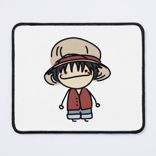 Item preview, Minimal Luffy Cute Chibi Art designed and sold by Snowdog-Art.