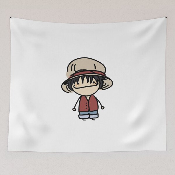 Item preview, Minimal Luffy Cute Chibi Art designed and sold by Snowdog-Art.