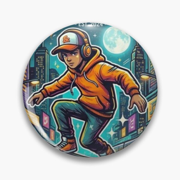 Item preview, Urban Skateboarder's Symphony: A Street Soul Masterpiece designed and sold by PamirassPlus.