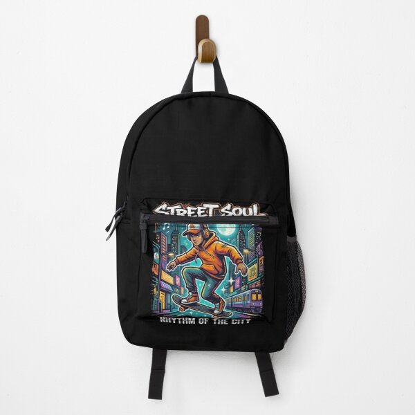 Item preview, Urban Skateboarder's Symphony: A Street Soul Masterpiece designed and sold by PamirassPlus.