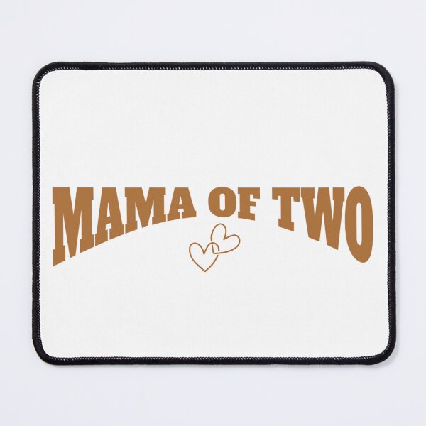 Item preview, Mama of Two Vintage College Style designed and sold by Teez Haven.